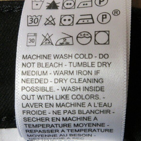 LEVI'S Classic Bootcut Jeans Womens 6 (28x32) Mid Rise Black Stretch Denim 3 NWT - Picture 12 of 15